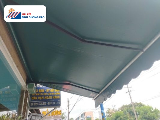 Địa chỉ thi công mái hiên di động che trước nhà tại Bình Dương | Giá rẻ #1