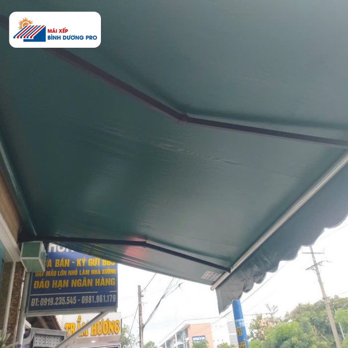 Địa chỉ thi công mái hiên di động che trước nhà tại Bình Dương | Giá rẻ #1